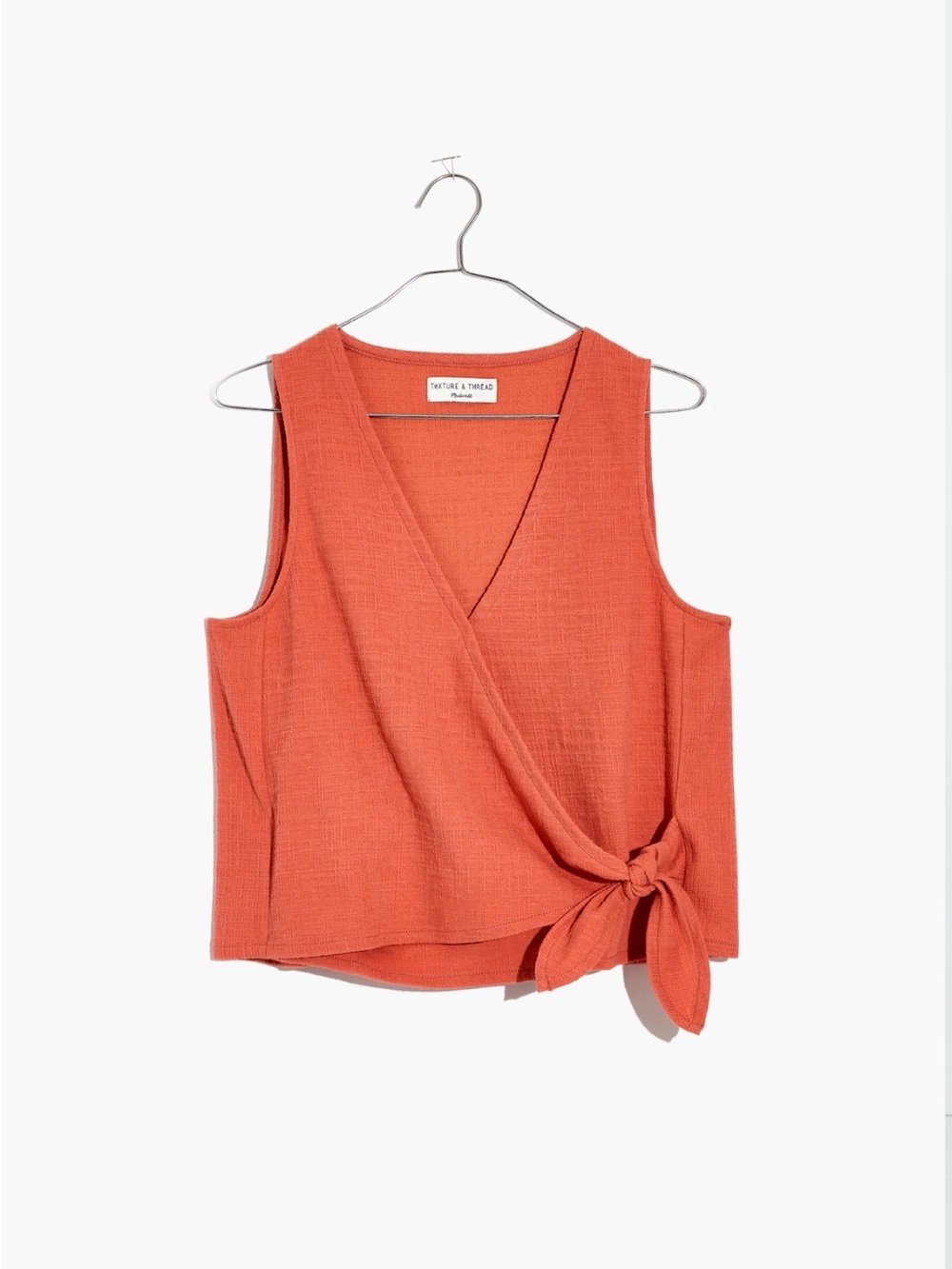 Madewell Wrap Tie-Side Tank Top